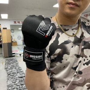 복싱 이지 핸드랩 착용 모습