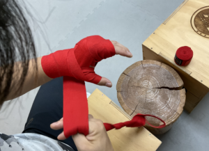 복싱 핸드랩 손목 고정 방법